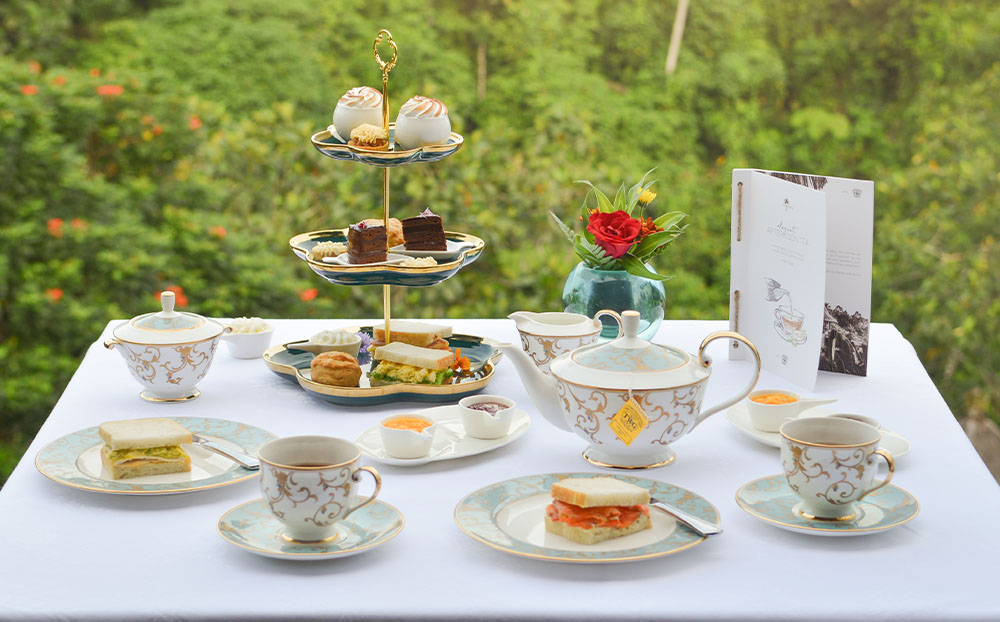 Elegant Afternoon Tea at CasCades Restaurant Bali