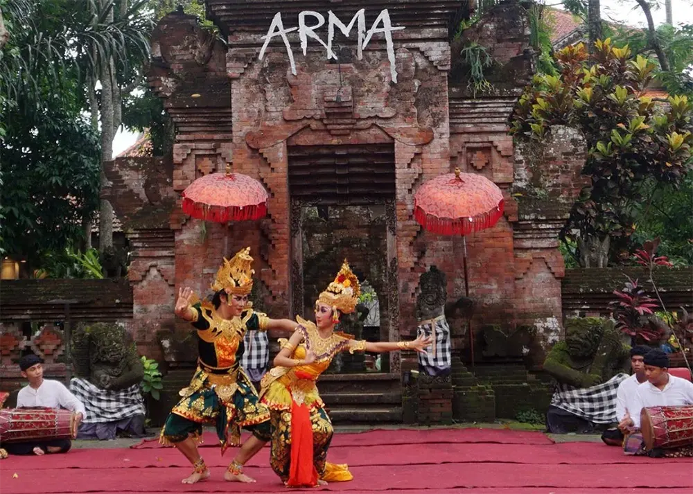 Balinese Dance Performance at ARMA Bali Museum