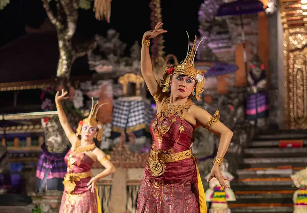 Balinese Dance Performance at Lotus Restaurant