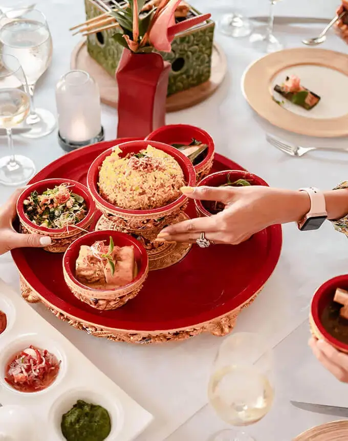 Balinese Royal Rijsttafel
